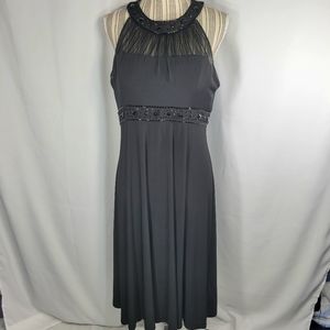 Jessica Howard Black Sleeveless Dress